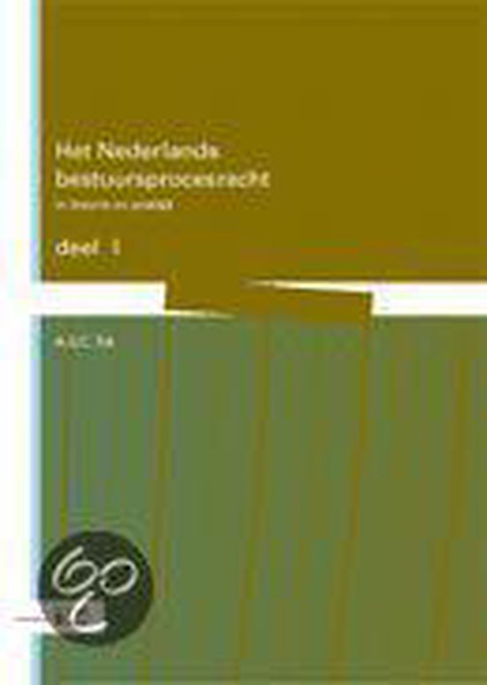 Nederlands bestuurprocesrecht in theorie - cover