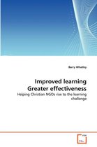 Improved learning Greater effectiveness
