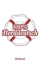 100% Norddeutsch Notebook