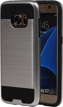 Zilver BestCases Tough Armor TPU back cover hoesje voor Samsung Galaxy S7