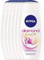 NIVEA Diamond Touch Douchecrème 250ml 5+1 gratis