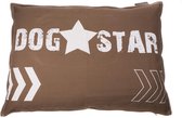 Lex & Max Dog Star - Hondenkussen - Rechthoek - Taupe - 100x70cm