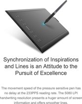 Huion Proffesional Graphic Tablet/Tekentablet New 1060 Plus