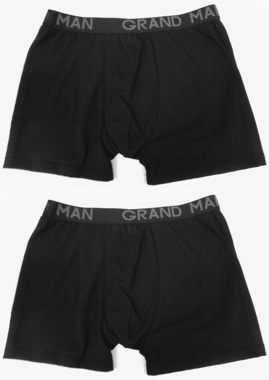 2x Boxershort - Maat XXXL - Grand man - Zwart | bol.com