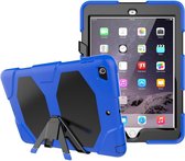 iPad 9.7 (2018) / (2017) Hoesje - Heavy Duty Case - Blauw