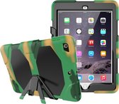 iPad 9.7 (2018) / (2017) Hoesje - Heavy Duty Case - Camouflage