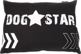 Lex & Max Dogstar Coussin pour chien rectangle 100x70cm noir