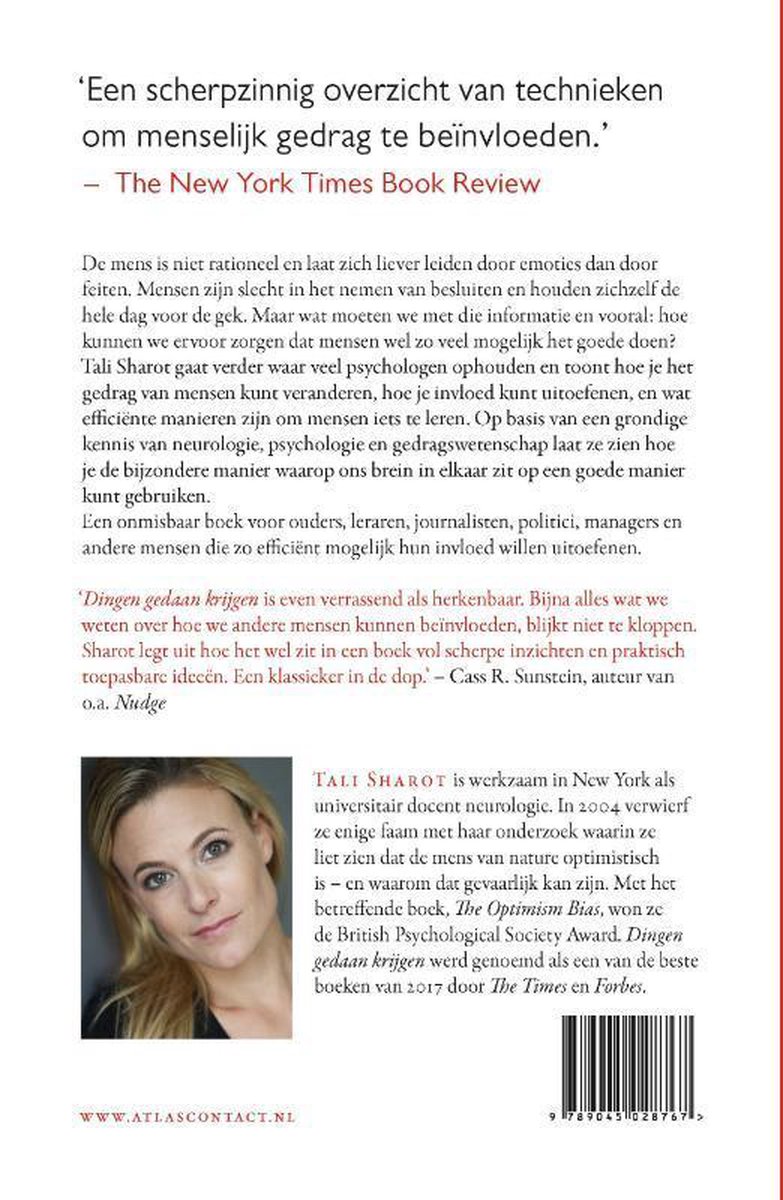 Dingen gedaan krijgen - back cover