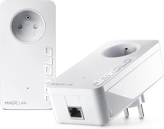 devolo Magic 1 LAN - Powerline-adapter -  Starter Kit - BE - Zonder wifi