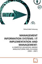 Management Information Systems / It Implementation and Management