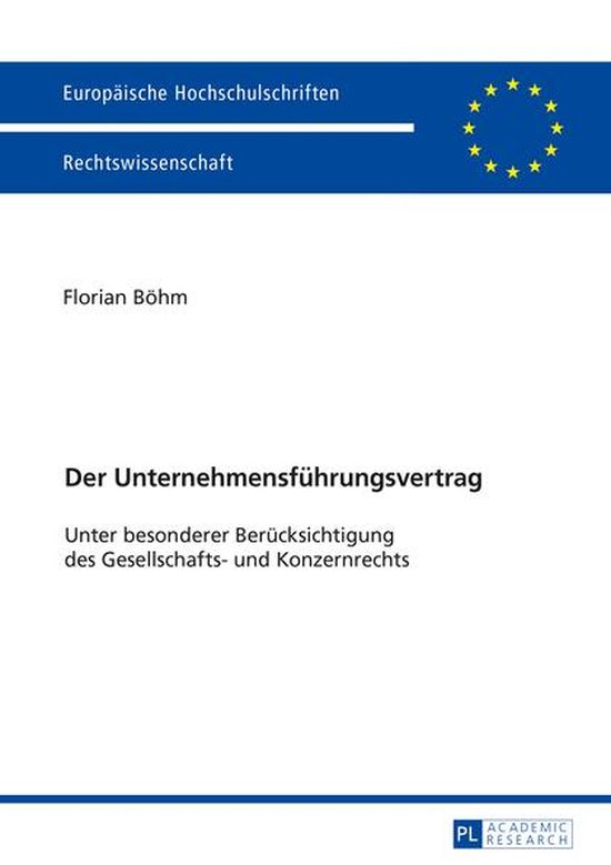 Europaeische Hochschulschriften Recht 5821 - Der Unternehmen ... - cover