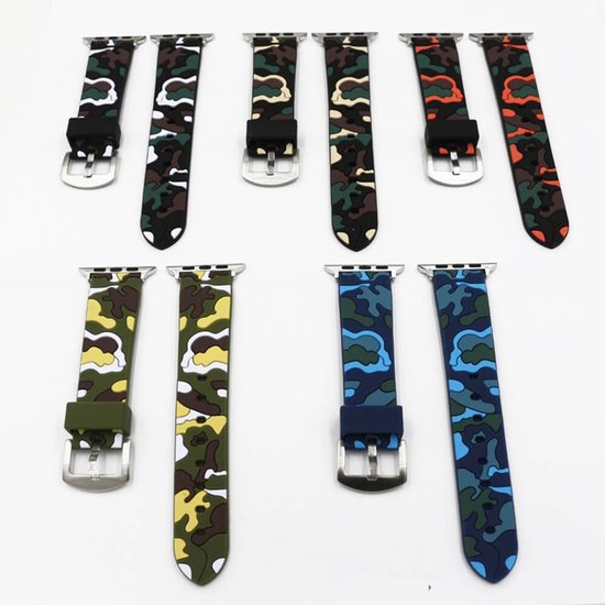 bracelet watchbands-shop.nl - Apple Watch Series 1/2/3/4 (38 & 40mm) - Bleu