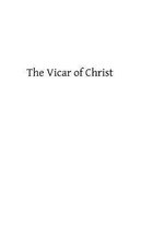 The Vicar of Christ