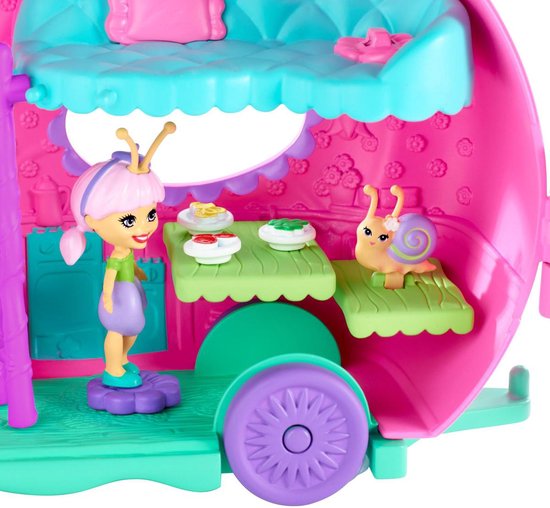 Enchantimals Petal Park Slow-Mo Camper - Speelfigurenset | bol.com