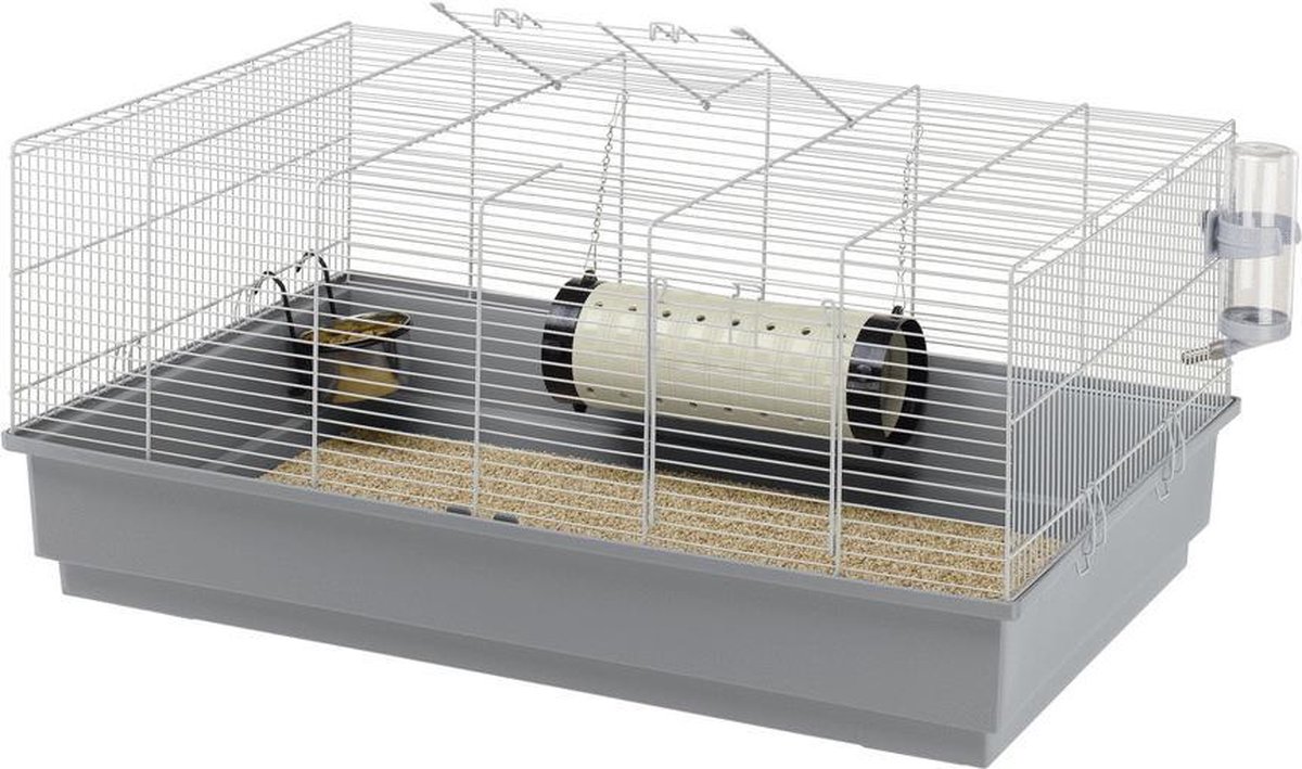 Cage Neo cosy pour grands rongeurs 80 cm gris Zolux