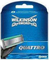 Wilkinson Sword Quattro Titanium - 8 stuks - Scheermesjes