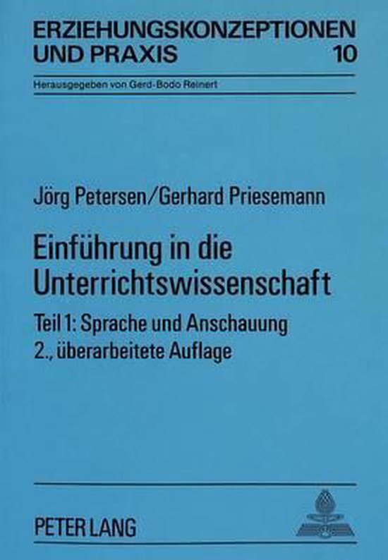 Einfuehrung in Die Unterrichtswissenschaft - cover