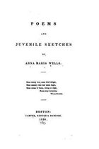 Poems and juvenile sketches