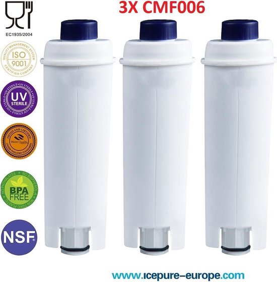 DeLonghi DLSC002 SER3017 van Icepure CMF006 - Waterfilter voor koffiemachine