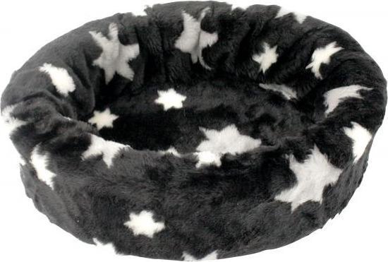 Petcomfort hondenmand bont ster zwart 46cm