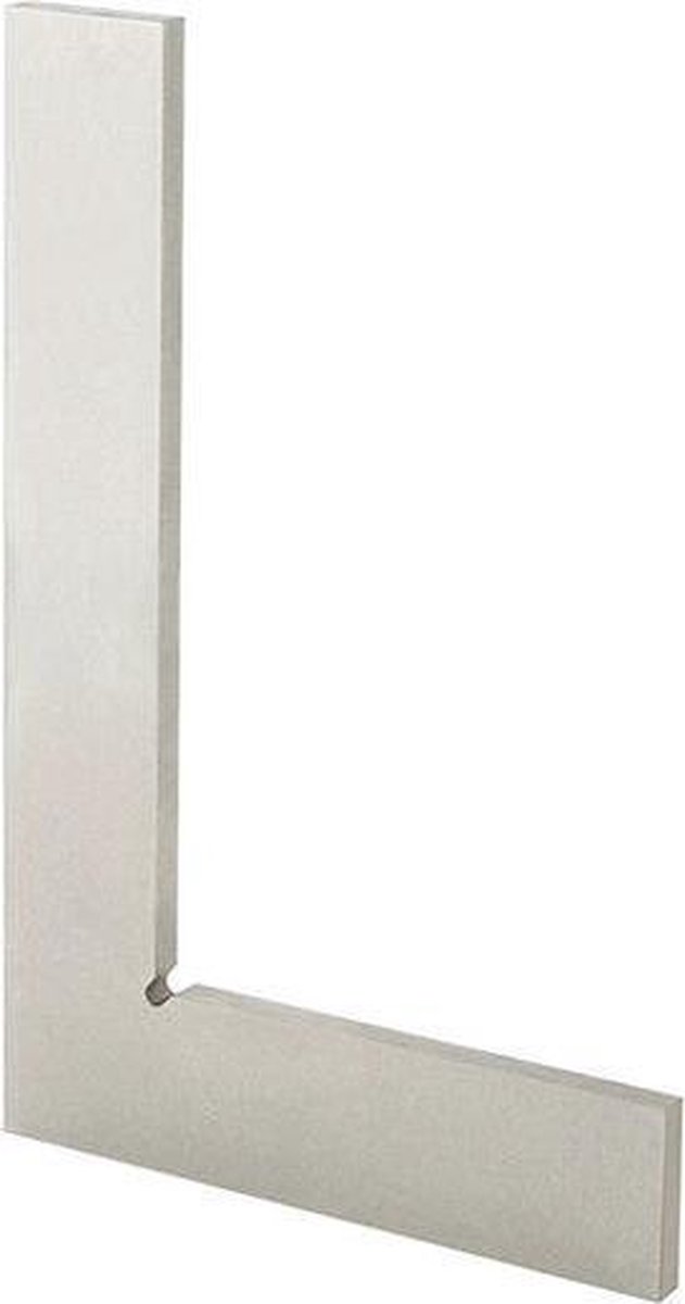 Platte winkelhaak Staal DIN875/II, vorm A 500 x250mm FORMAT