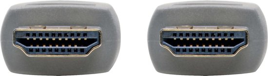 Tripp Lite P568-010-2A, 3,05 m, HDMI Type A (Standard), HDMI Type A (Standard), Noir, Gris