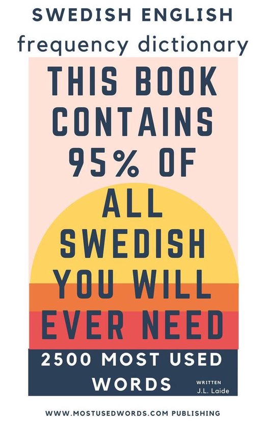 Swedish - Swedish English Frequency Dictionary - Essential V ... - cover