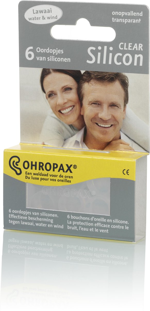 Ohropax - Clear Siliconen 3 paar | bol.com