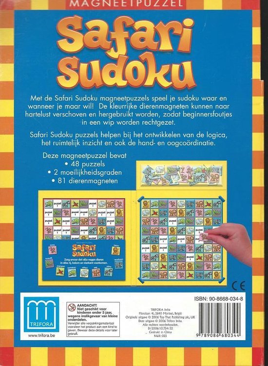Thumbnail van een extra afbeelding van het spel Magnetische sudoku