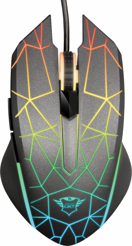 GXT 170 Heron - Gaming Muis - RGB verlichting - Zwart