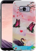 Coque rigide Butterfly Design pour Samsung Galaxy S8