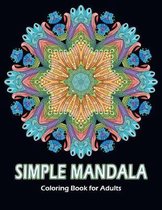 Simple Mandala Coloring Book for Adults