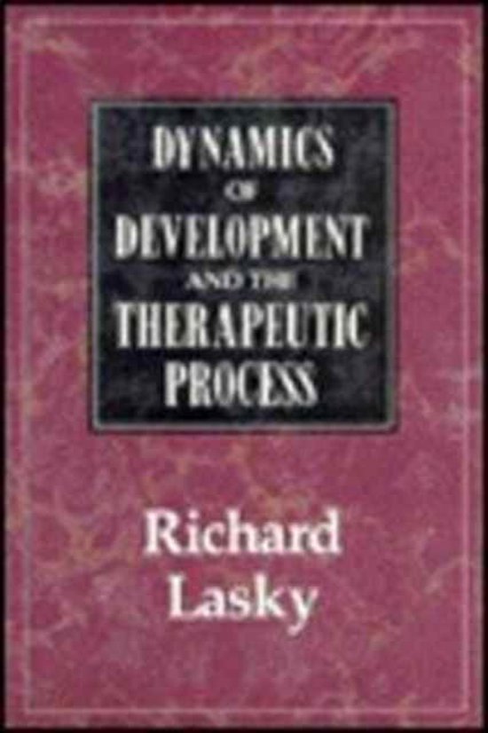 The Dynamics of Development and the Therapeutic Process - cover