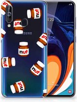 Geschikt voor Samsung Galaxy A60 Siliconen Case Nut Jar