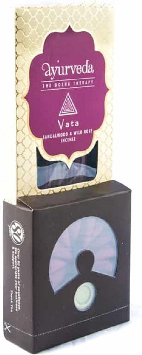Goedkoopste Wierook Ayurveda Sandalwood & Wild Rose (Vata
