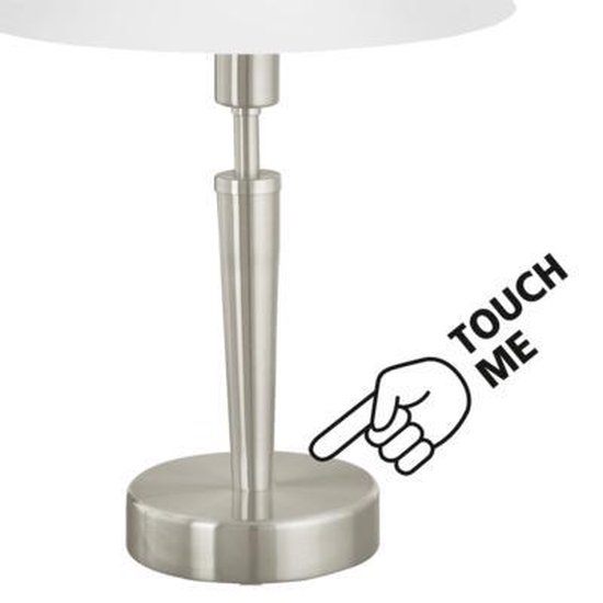 EGLO SOLO 1, Nickel, Acier, Chambre à coucher, Chambre d'enfant, Salon, IP20, II, E14