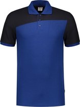 Tricorp Poloshirt Bicolor Naden 202006 Koningsblauw / Navy - Maat M