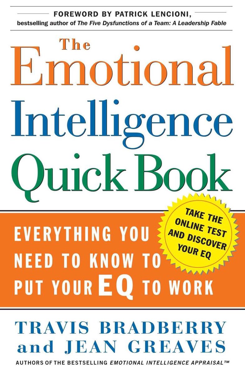 The Emotional Intelligence Quick Book Ebook Dr Travis Bradberry 9781416548737 Bol Com
