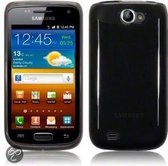 Gel Silicone case hoesje Samsung Galaxy W i8150 zwart