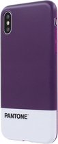 Housse Backcase pour iPhone Xs / X - Pantone - Cats Purple - TPU