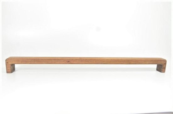 houten handdoekrek - beugel - 71 cm - fairtrade van Kinta | bol.com