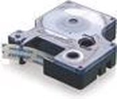 Dymo D1 - Tape Casette - 12 mm x 7 m - Zwart/Transparant