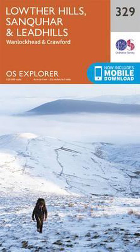 EXP 329 Lowther Hills Sanquhar Leadhills - cover