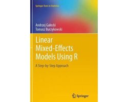 Omslag van Springer Texts in Statistics- Linear Mixed-Effects Models Using R