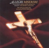 Allegri: Miserere;  Palestrina: Missa Papae Marcelli