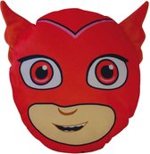 PJ Masks 3D Owlette - Sierkussen - 30 x 26 x 8 cm - Rood
