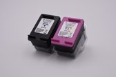 KATRIZ® REMAN inkt geschikt voor HP 301XL Zwart + HP301XL kleur (2stuks) | - Met chip
