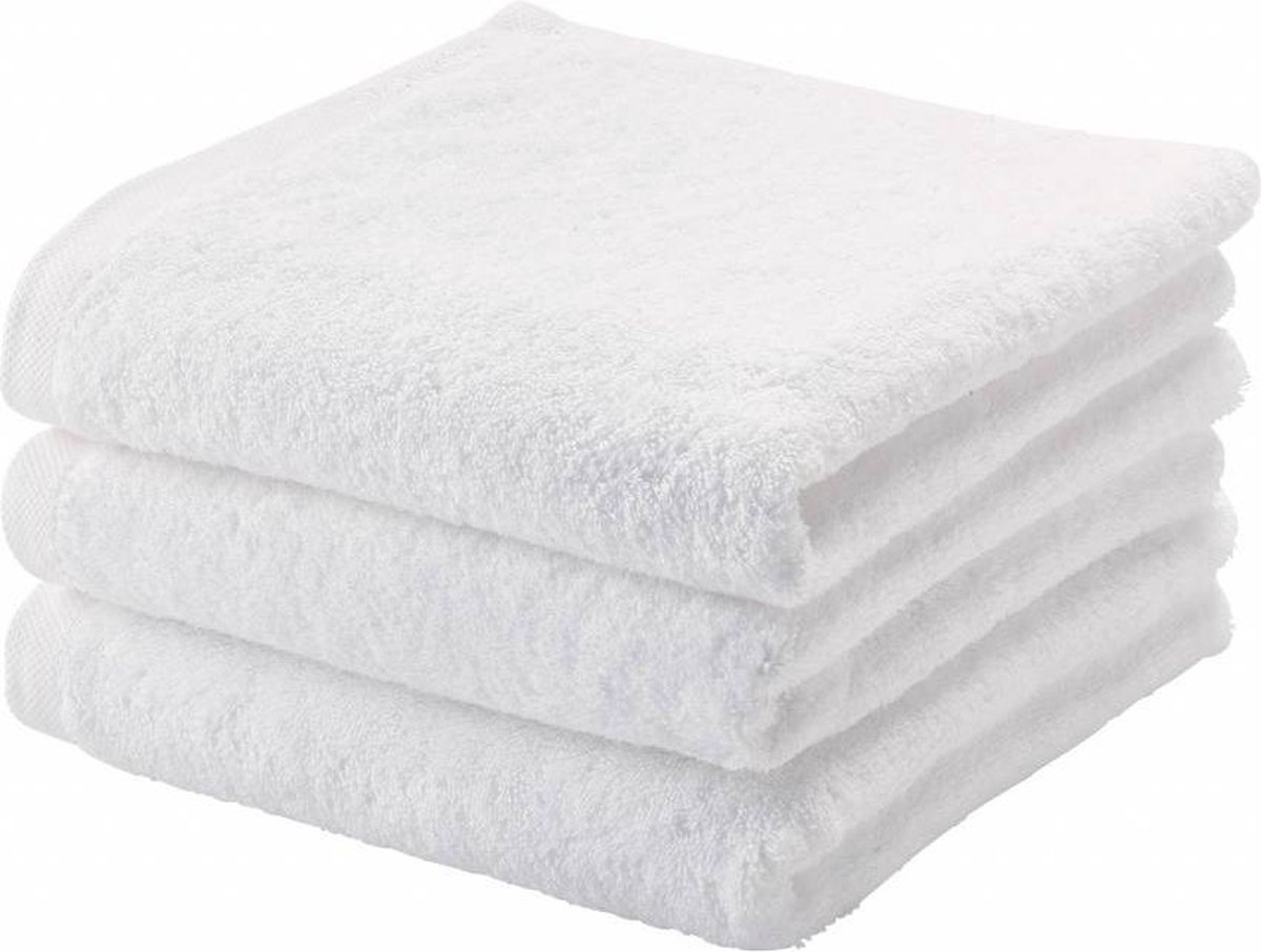 Aquanova Handdoek set/3 LONDON kleur wit-43 (55x100cm)
