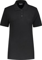 WorkWoman Poloshirt Outfitters Ladies - 81061 zwart - Maat XS