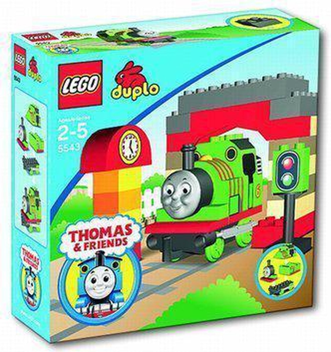 pedaal sympathie Individualiteit LEGO Duplo Thomas en zijn Vriendjes Percy bij de Remise - 5543 | bol.com